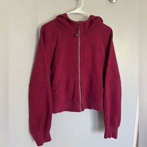 Lululemon Scuba Oversized Full Zip Hoodie- Deep Luxe